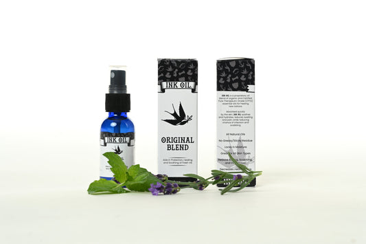 The Healing Power of Ink Oil: Lavender, Peppermint, and Tea Tree for Tattoo Aftercare