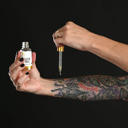 Glow Ink | Skin Moisturizer | Body Shimmer Oil