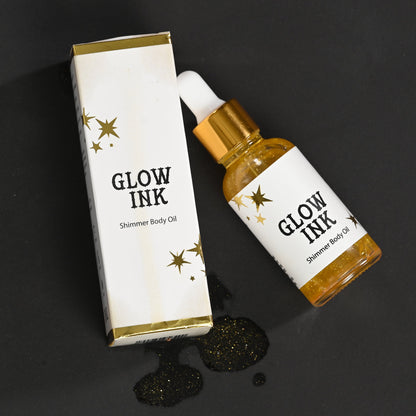 Glow Ink | Skin Moisturizer | Body Shimmer Oil